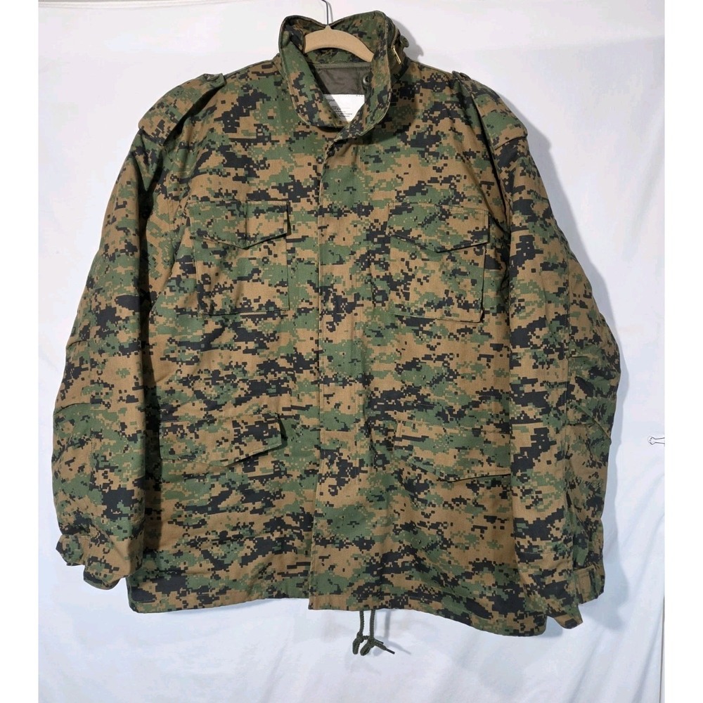 M-65 Field Jacket Woodland DIGITAL Camo MARPAT Style Military Veteran Hunting